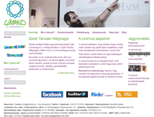 Tablet Screenshot of limmud.hu